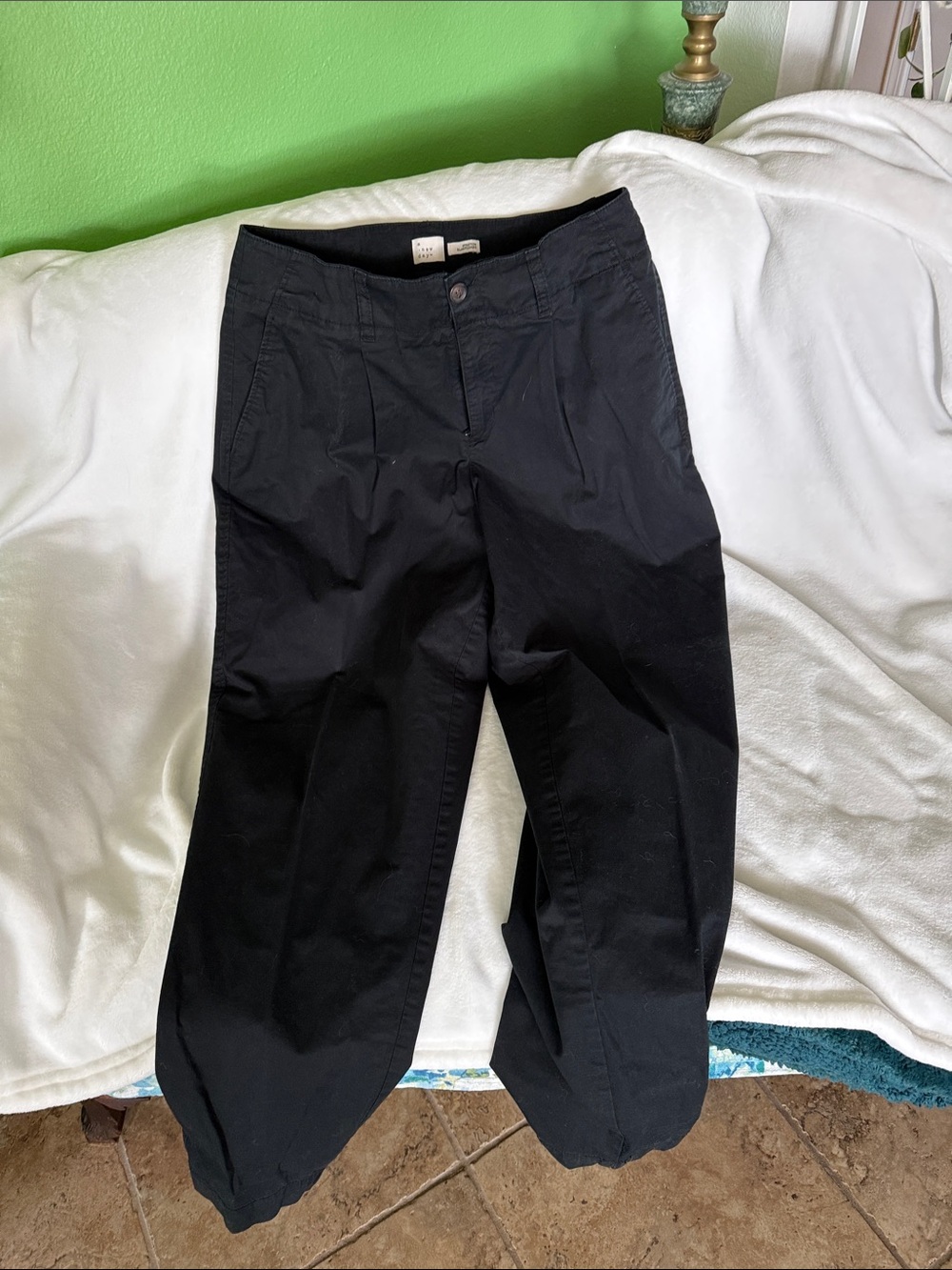 a new day Black Women's Straight Leg Trousers